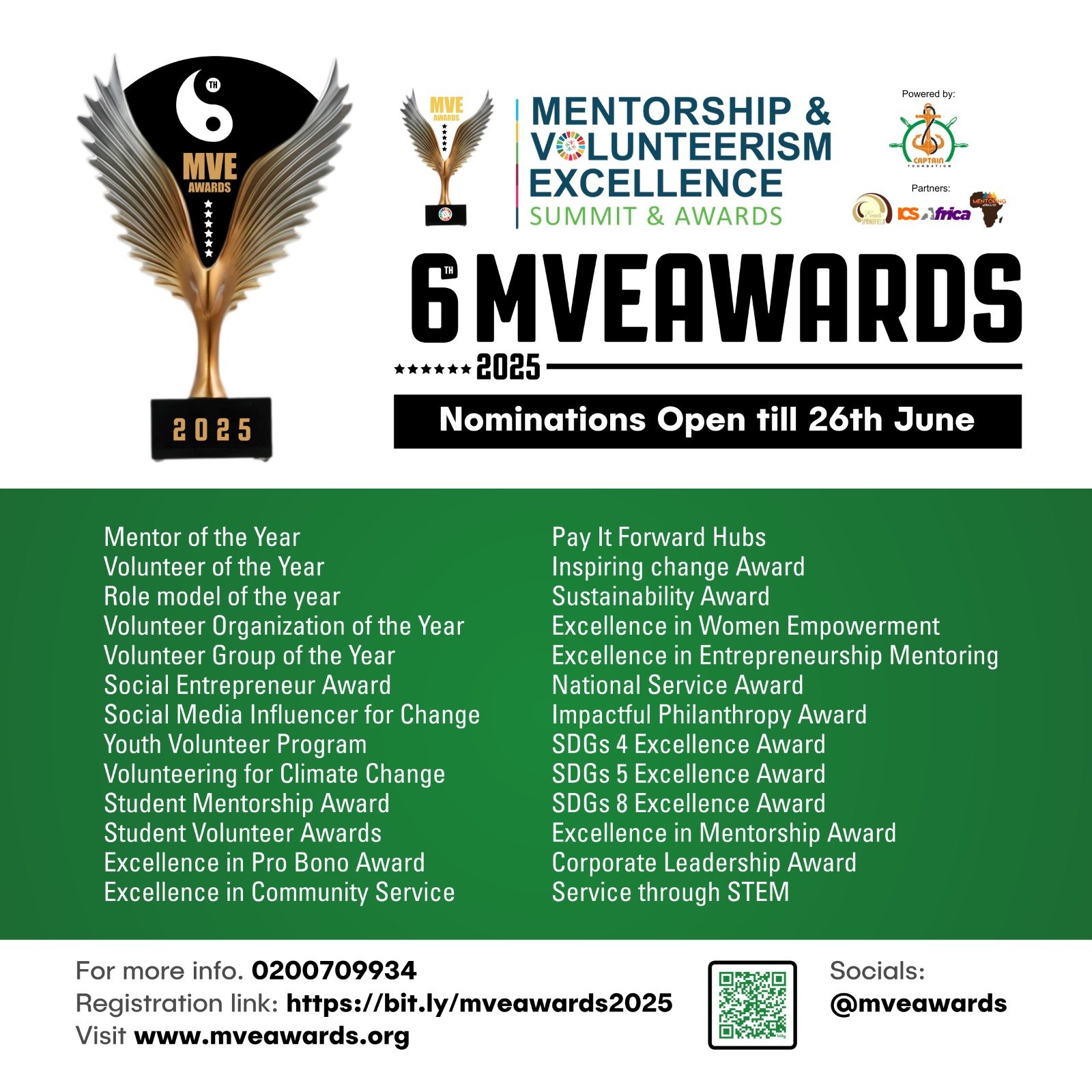 mve award 2025